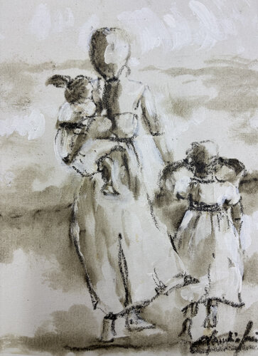 Hijas del Mar de Claudia Lucini, Pintura a la venta en Singulart