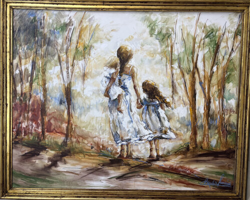 Encuentro con la Luz de Claudia Lucini, Pintura a la venta en Singulart