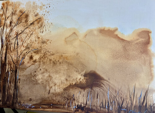 Invierno by Claudia Lucini, 회화 for Sale on Singulart