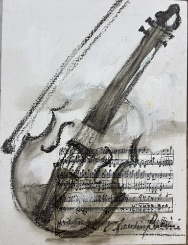 Amadeus chico par Claudia Lucini, Peinture en vente sur Singulart