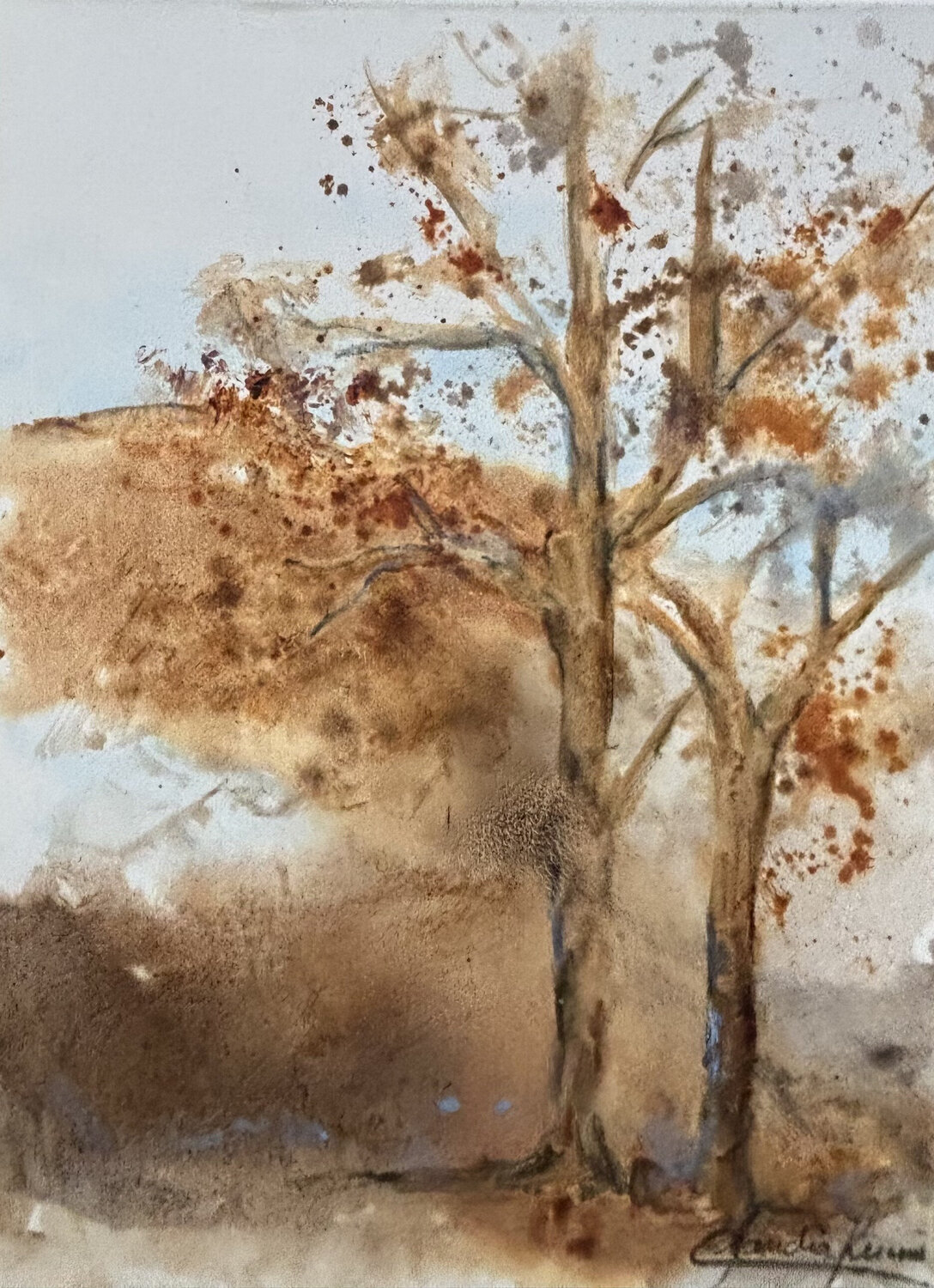 Bosque en Otoño 1 Claudia Lucini