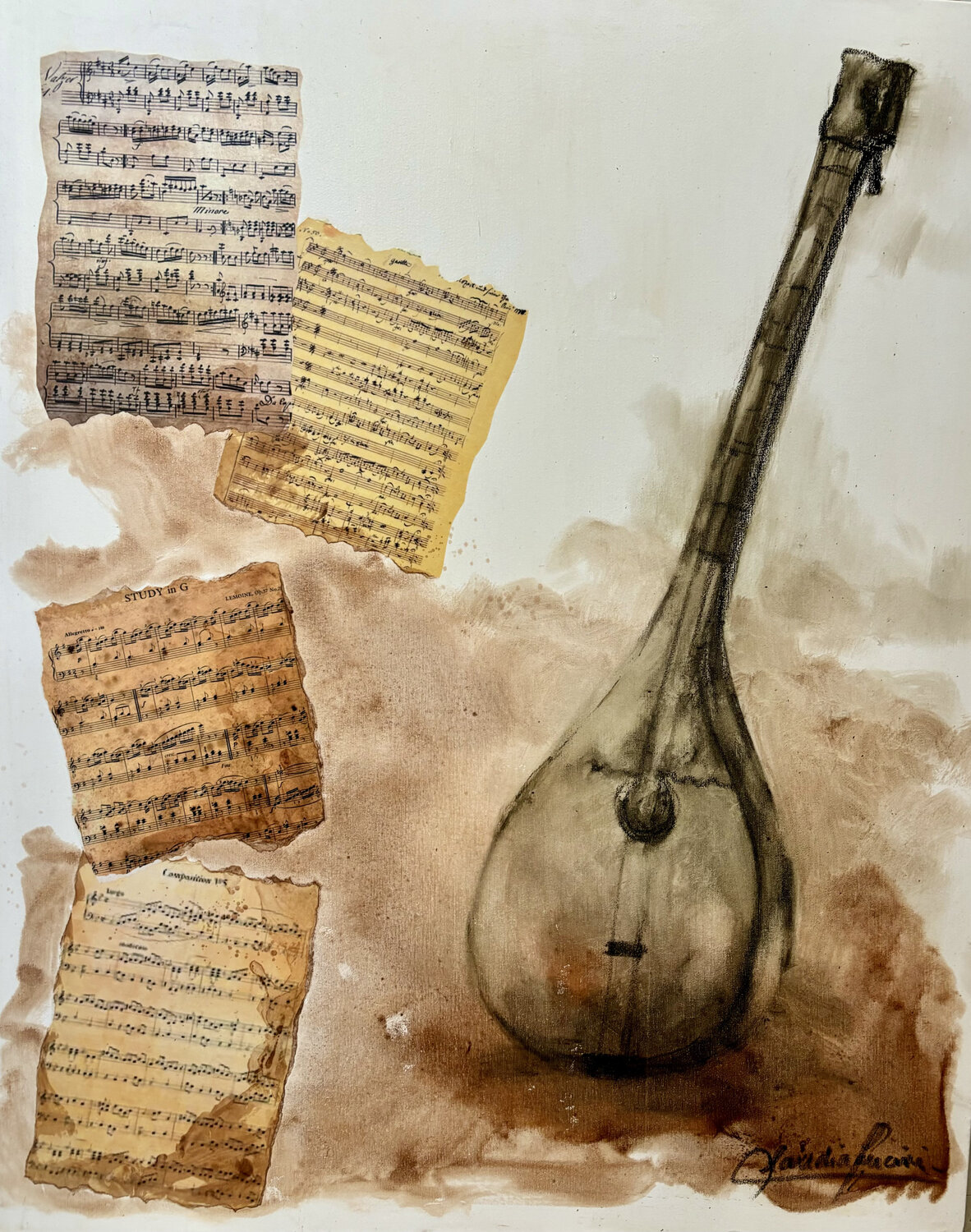 Amadeus Citra Claudia Lucini Dipinto originale in vendita