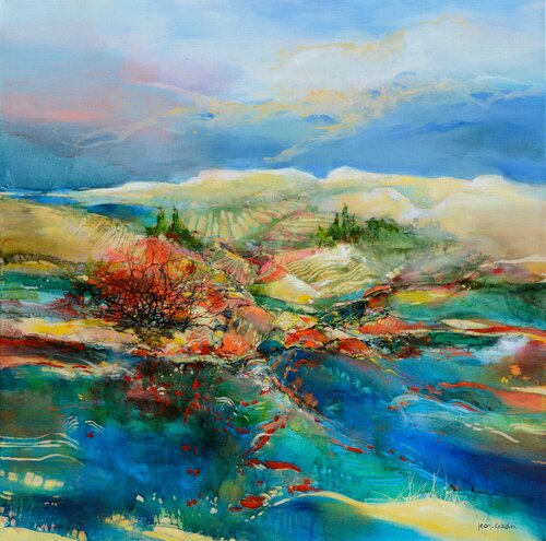 Le marais van jean GODIN, Schilderij te koop op Singulart