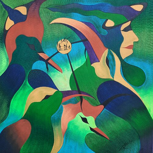 Das Leben di Said Tiraei, Pittura in vendita su Singulart