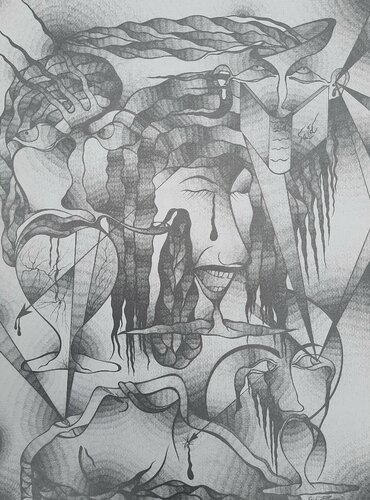 Das Buch par Said Tiraei, Dessin en vente sur Singulart