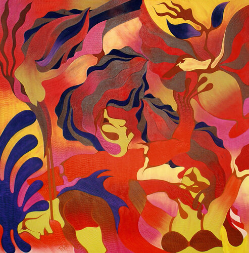 Blinde Zerstörung di Said Tiraei, Pittura in vendita su Singulart