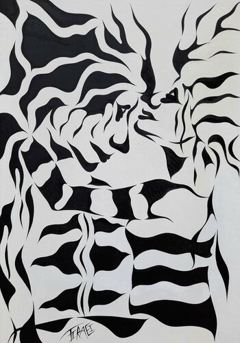 Die Liebe 2 van Said Tiraei, Schilderij te koop op Singulart