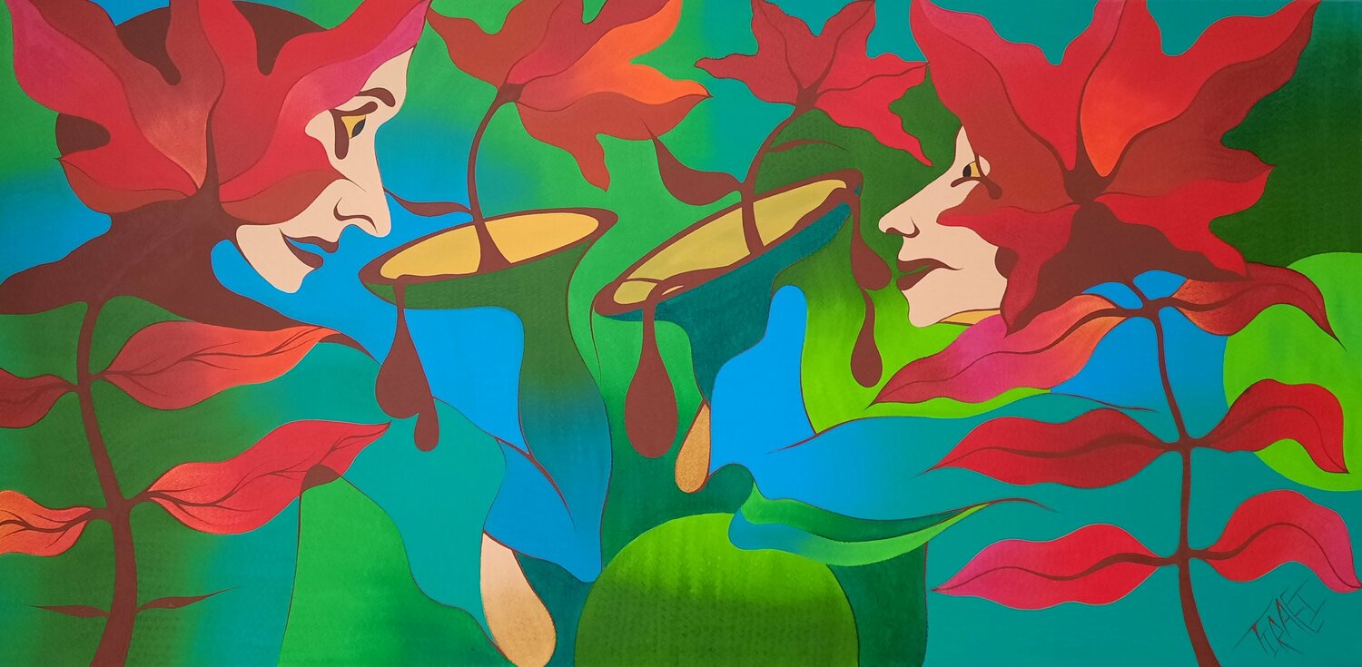 Die positive Macht der Blumen Said Tiraei