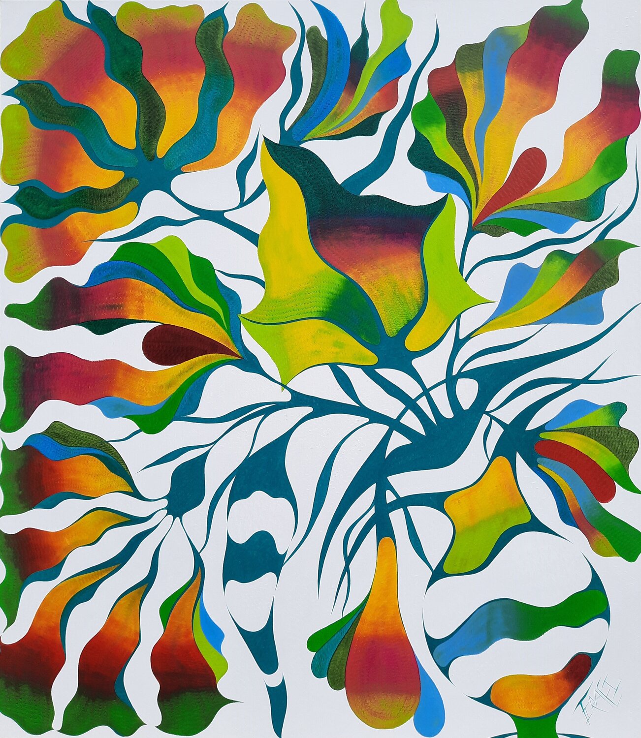 Fantasie Blumen 3. Said Tiraei