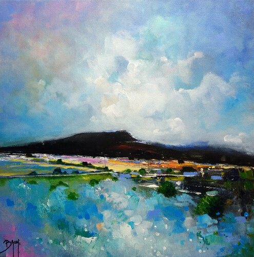Blue Dream van Eric Bruni, Schilderij te koop op Singulart