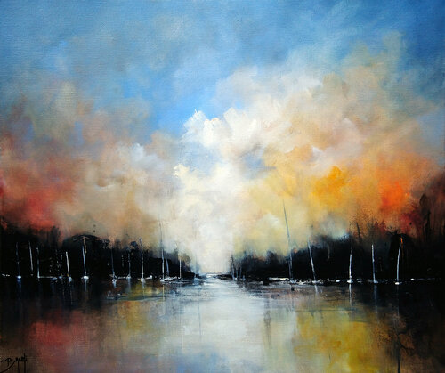 Bateaux à contre-jour Eric Bruni