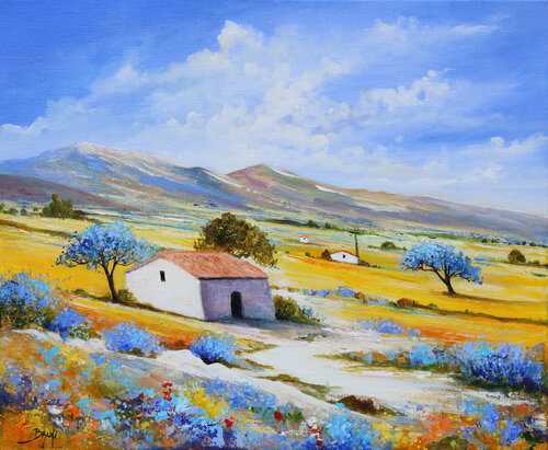 Paisible Provence de Eric Bruni, Pintura a la venta en Singulart