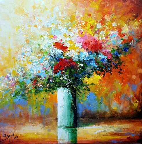 Merveille en éclat van Eric Bruni, Schilderij te koop op Singulart