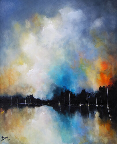 New largue van Eric Bruni, Schilderij te koop op Singulart