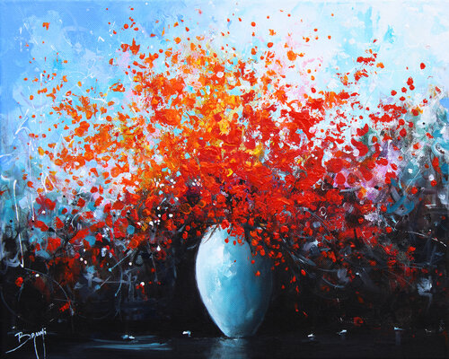 Bouquet rouge éclat Eric Bruni