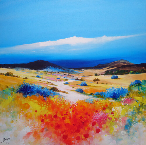 Échappée belle von Eric Bruni, Malerei kaufen auf Singulart