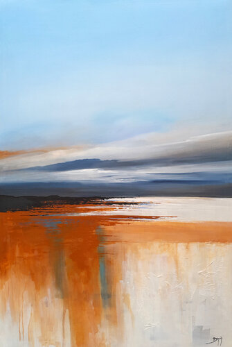 Désert Marin di Eric Bruni, Pittura in vendita su Singulart