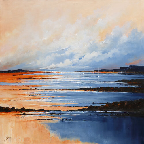 Symphonie marine van Eric Bruni, Schilderij te koop op Singulart