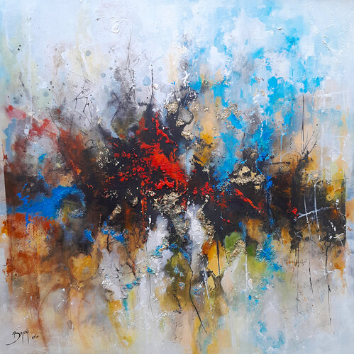 Éclat Chaotique van Eric Bruni, Schilderij te koop op Singulart