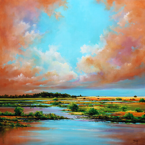 Puits de lumière di Eric Bruni, Pittura in vendita su Singulart