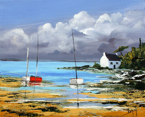 Marée basse di Eric Bruni, Pittura in vendita su Singulart