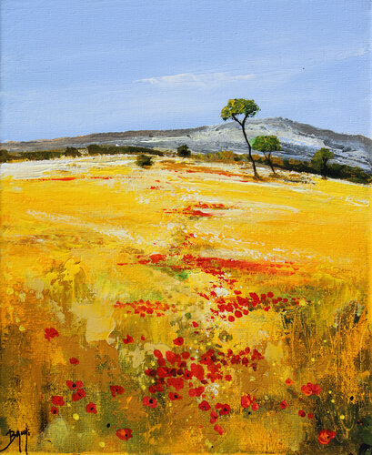 Paysage de Provence von Eric Bruni, Malerei kaufen auf Singulart