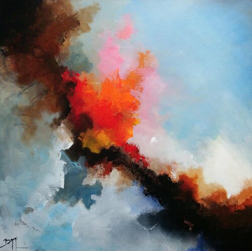 Tempête de couleurs von Eric Bruni, Malerei kaufen auf Singulart