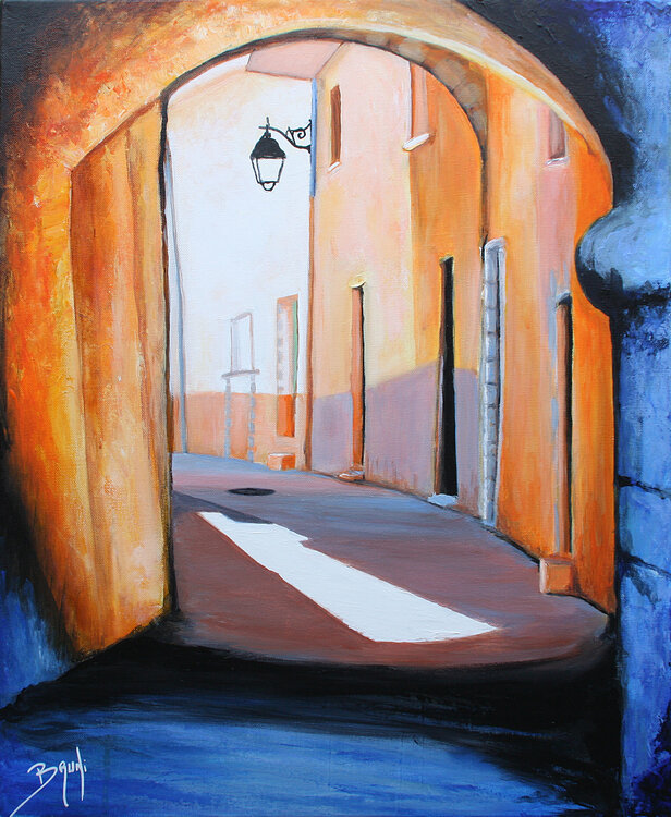 Le passage - (Sisteron) Eric Bruni