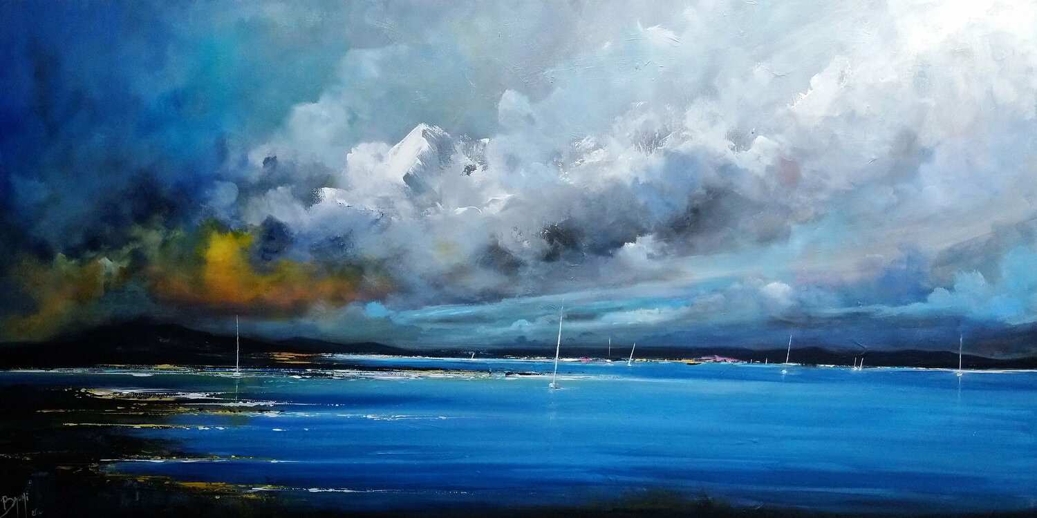 Ciel d'orage sur la baie Eric Bruni