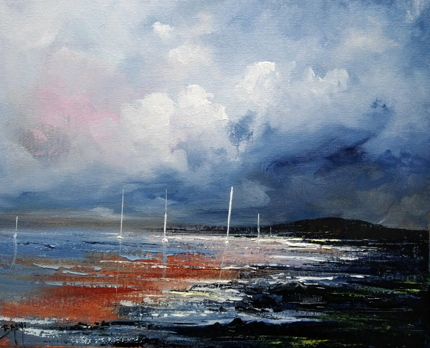 Au bord des rochers Eric Bruni