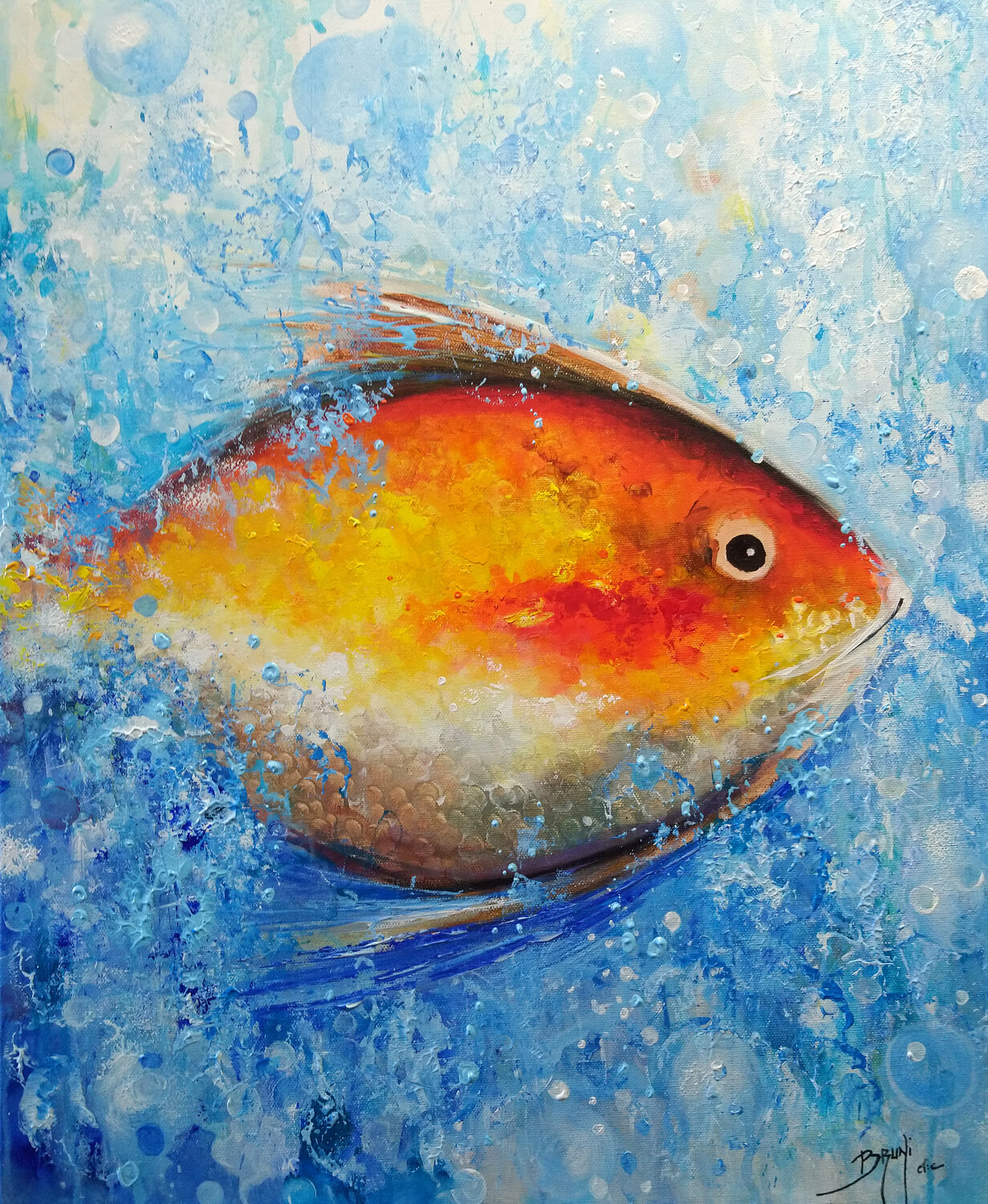 Le poisson jaune Eric Bruni