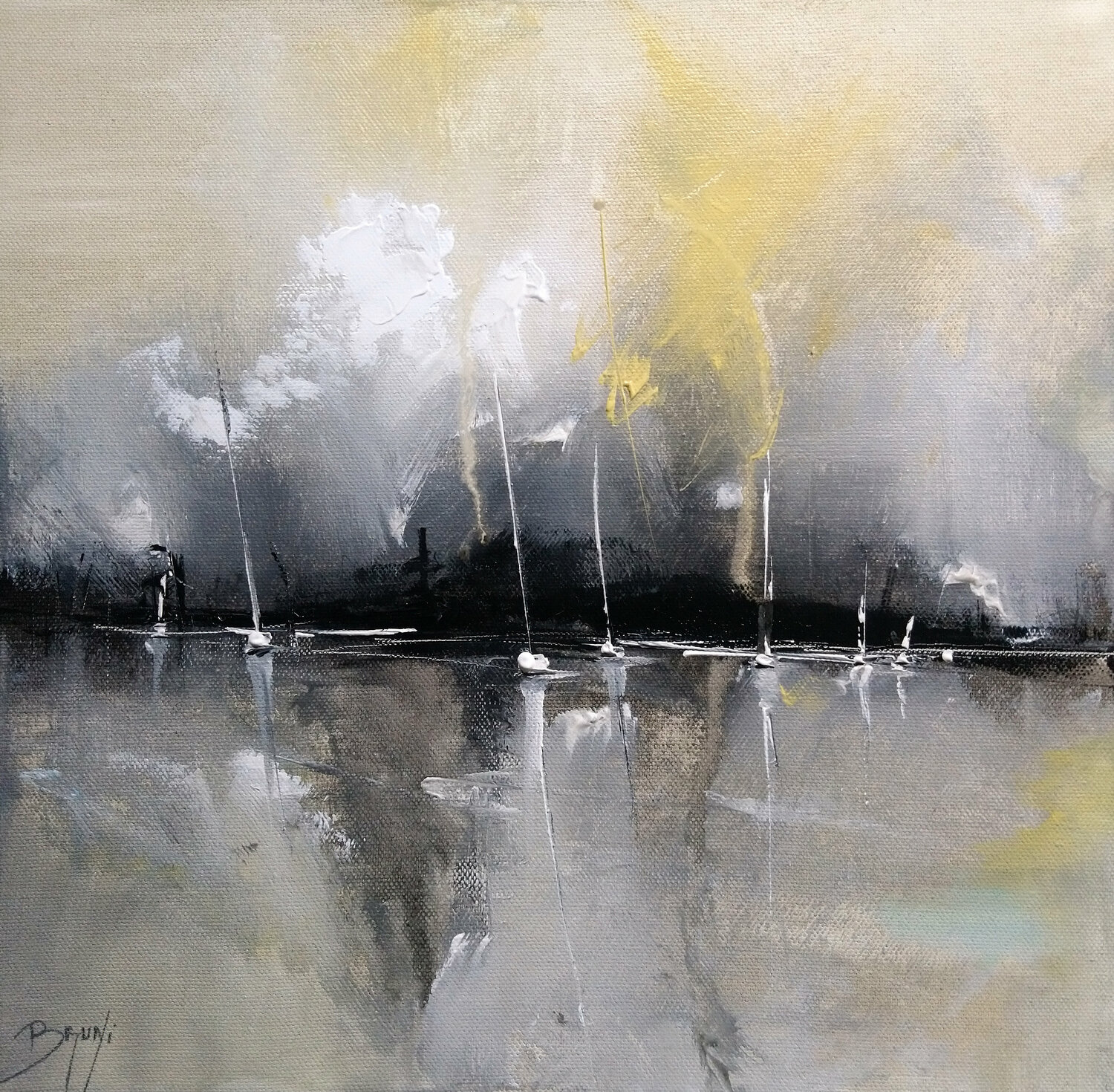 Reflet calme Eric Bruni