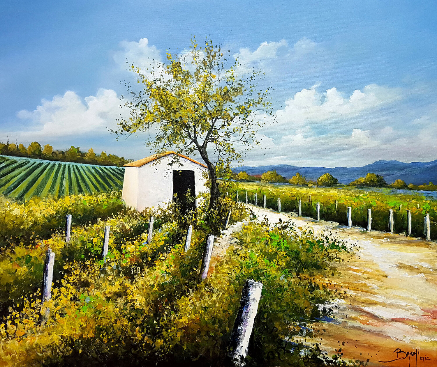 Un été dans les vignes Eric Bruni