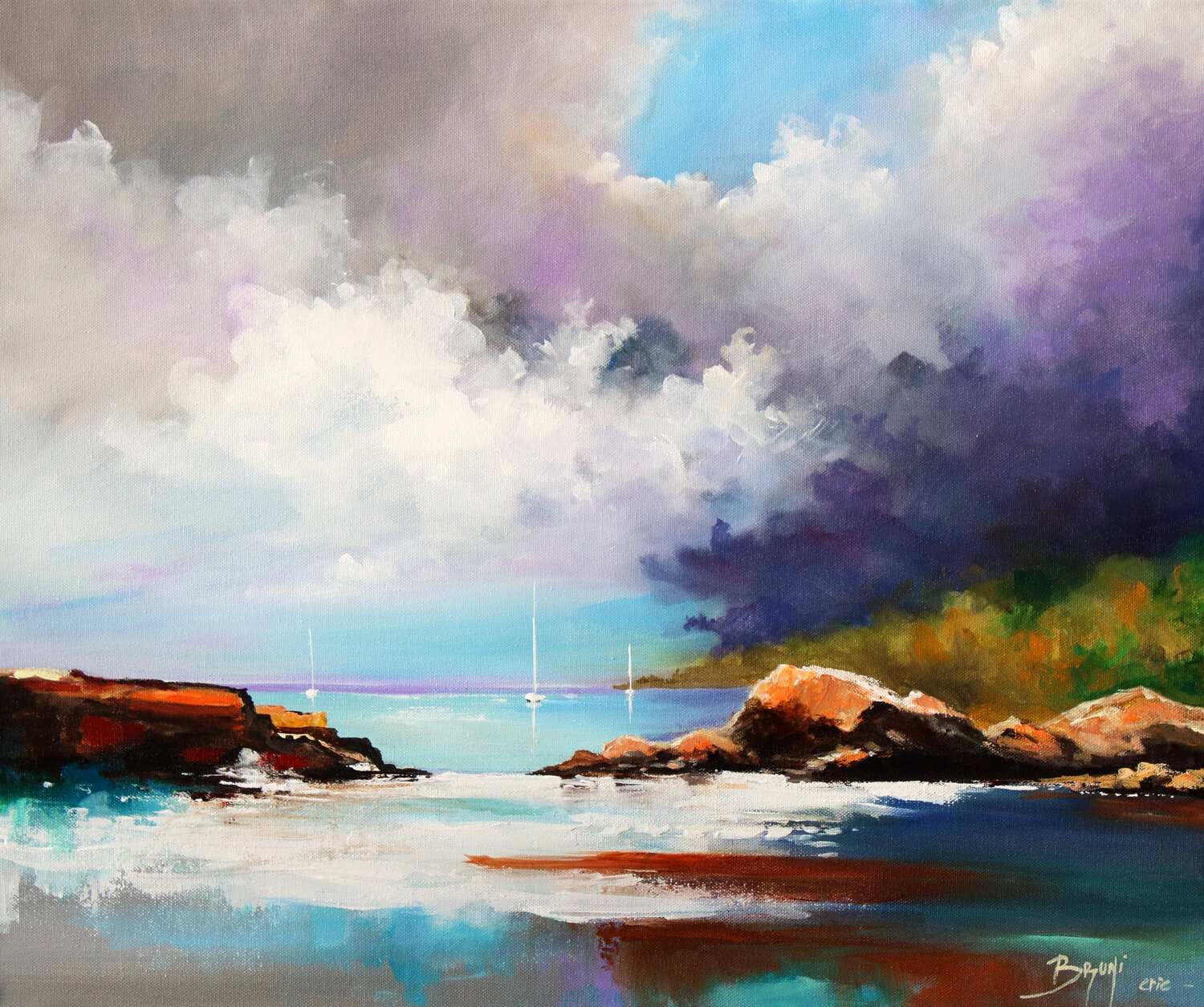 Étreinte Maritime Eric Bruni