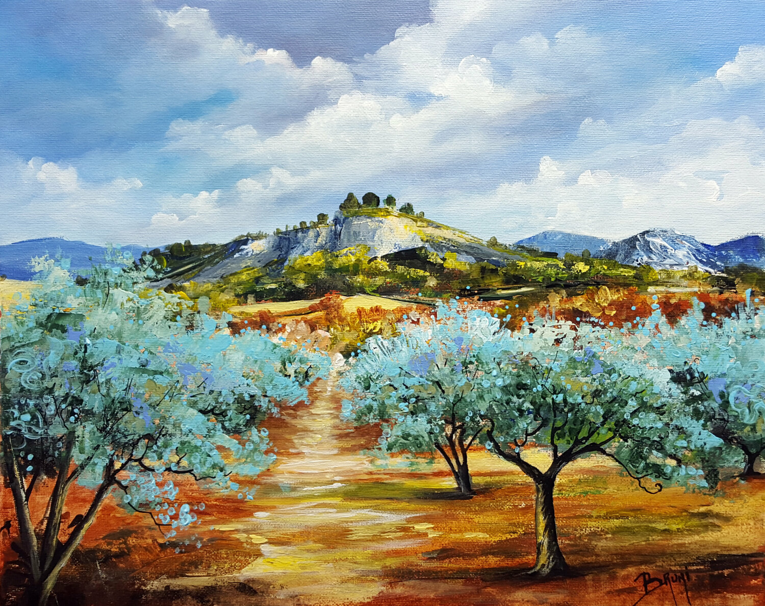 Les oliviers Eric Bruni