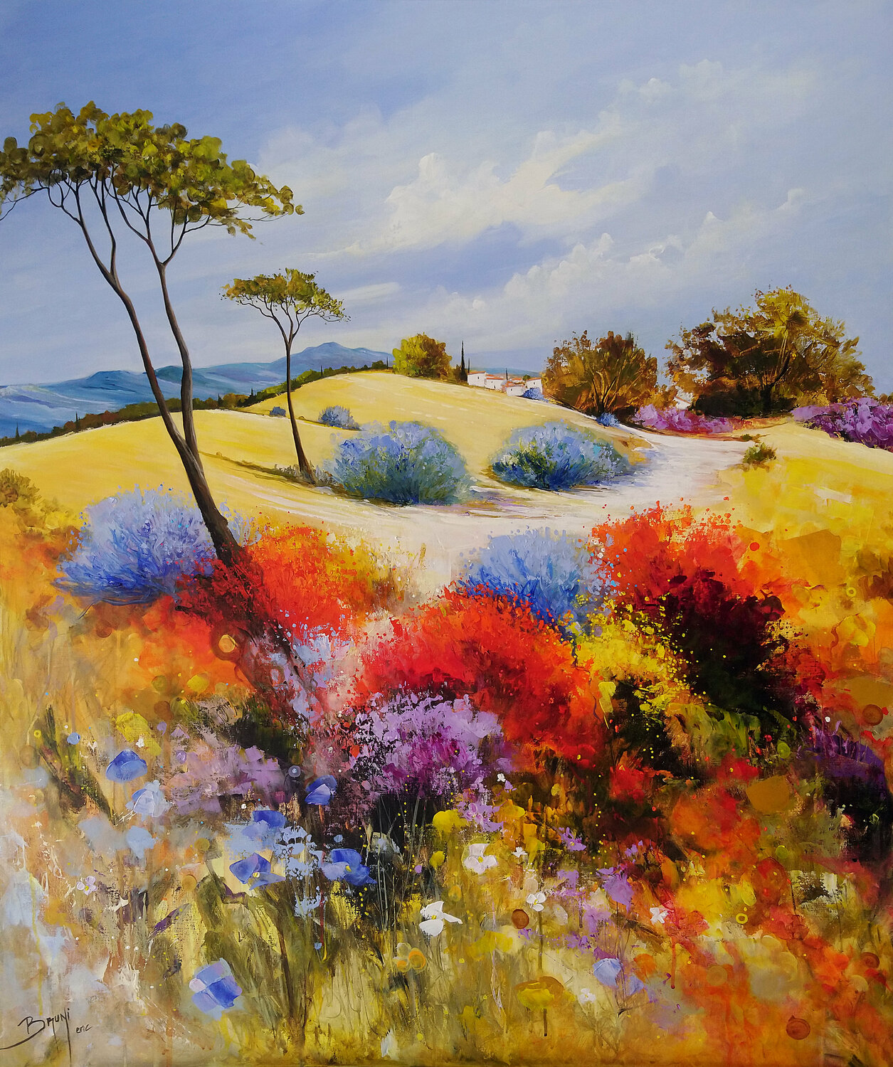 Divine lumière d'été Eric Bruni