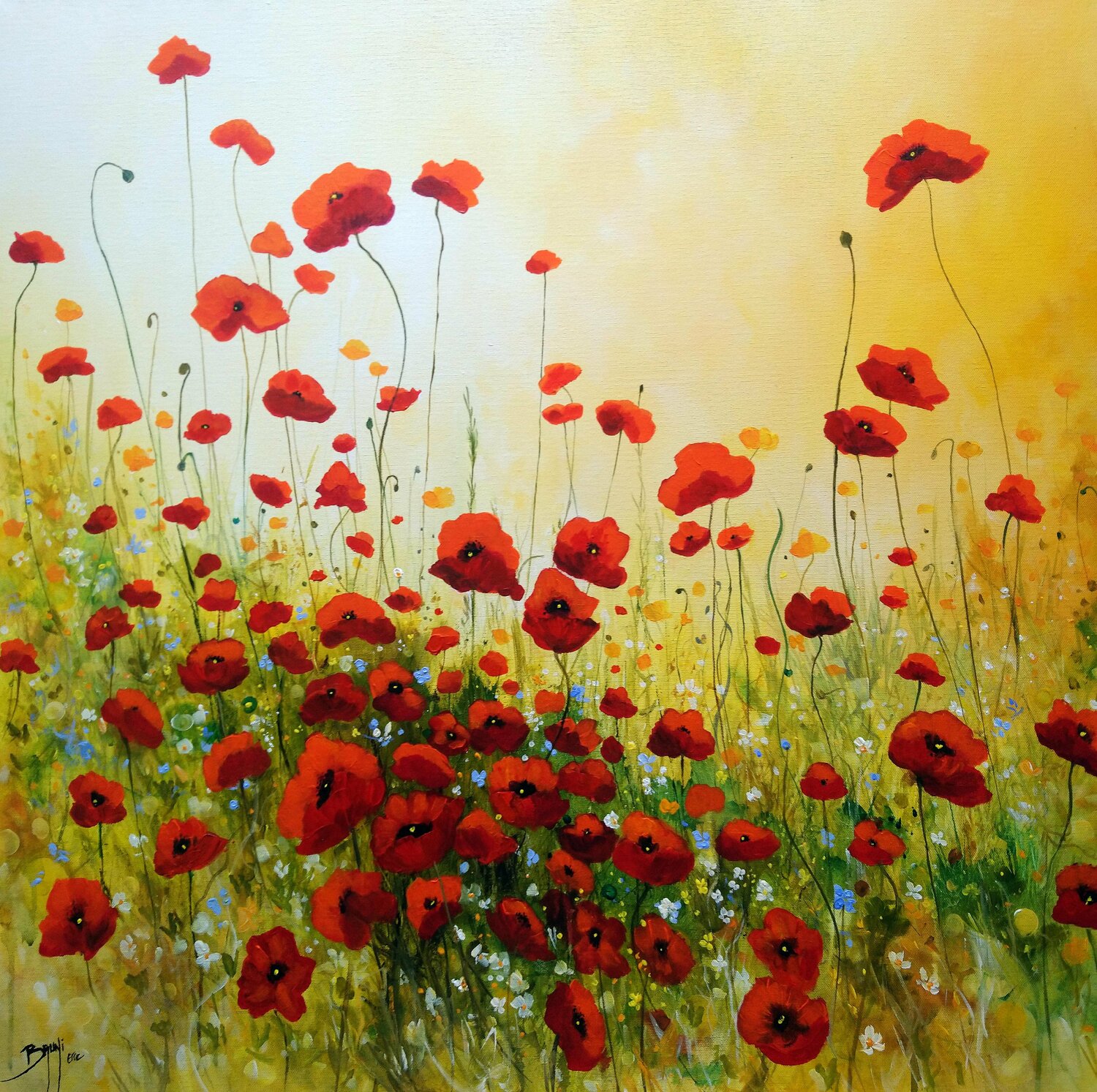 Tendres coquelicots Eric Bruni
