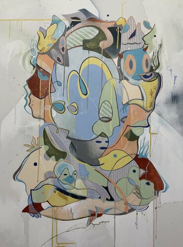 let it ride van Eric Wixon, Schilderij te koop op Singulart