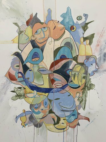 take it as it comes di Eric Wixon, Pittura in vendita su Singulart