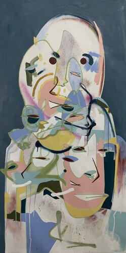 the oblivious nature of exploration can be overwhelmingly difficult to digest for members of the masses van Eric Wixon, Schilderij te koop op Singulart