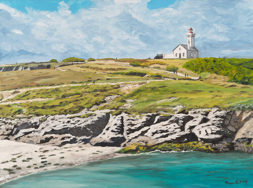 Belle Ile en Mer, Pointe des Poulains Marc Etien