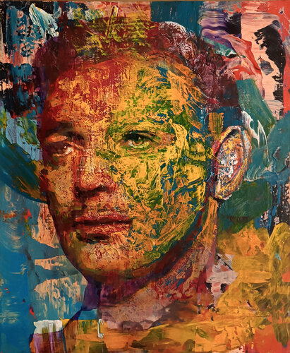 Est-OUEST di Rémi Jouandet, Pittura in vendita su Singulart