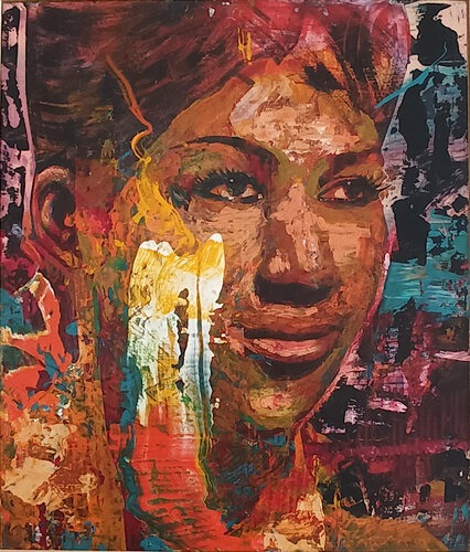 Aretha FRANKLIN di Rémi Jouandet, Pittura in vendita su Singulart