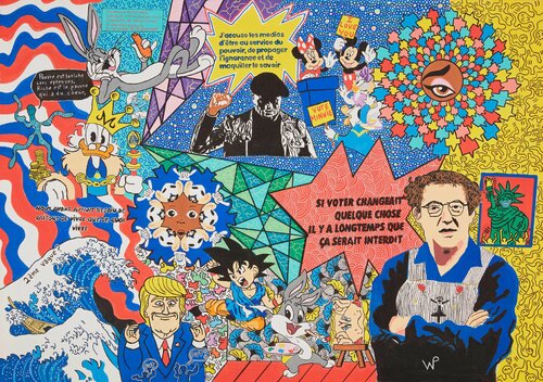 Le monde est stone von Wawapod, Malerei kaufen auf Singulart