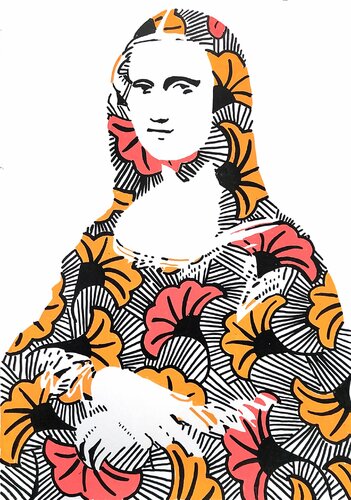 Joconde Wax Flowers von Wawapod, Werk auf Papier kaufen auf Singulart