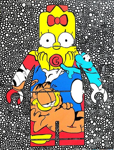 "Lego Tétine" van Wawapod, Schilderij te koop op Singulart