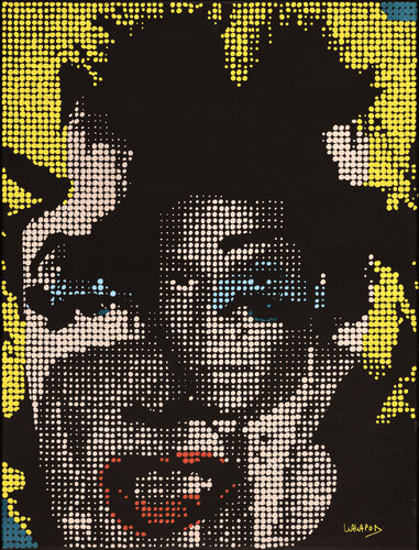 Basquiat x Warhol van Wawapod, Schilderij te koop op Singulart
