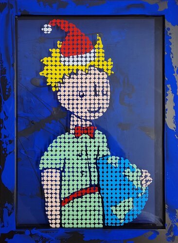 Petit Prince Noël Box 3D von Wawapod, Malerei kaufen auf Singulart