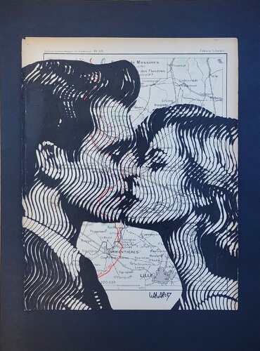Baiser van Wawapod, Werk op papier te koop op Singulart