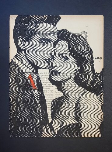 Couple von Wawapod, Werk auf Papier kaufen auf Singulart